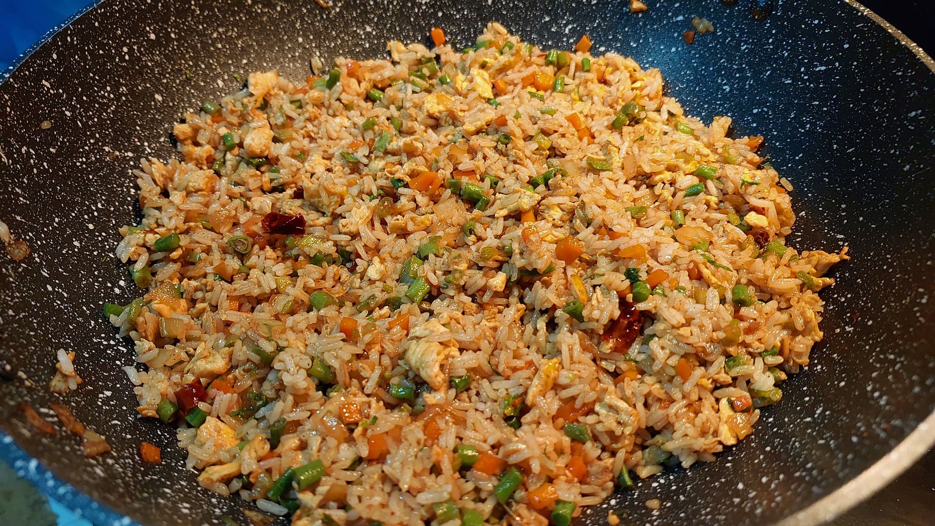 Egg Fried Rice - Quick and Easy Lunch